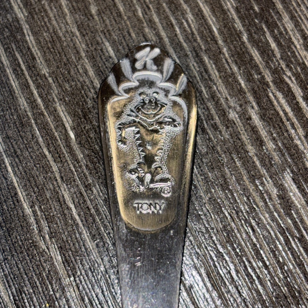 Vintage 1983 Kellogg's Cereal Advertising Spoon Stainless Japan Tony Tiger